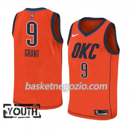 Canotte Bambino Oklahoma City Thunder Jerami Grant 9 2018-19 Nike Rosa Swingman
